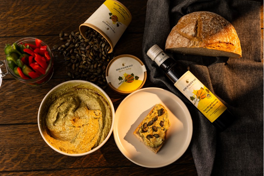 Geschenkeset mit Holzträger