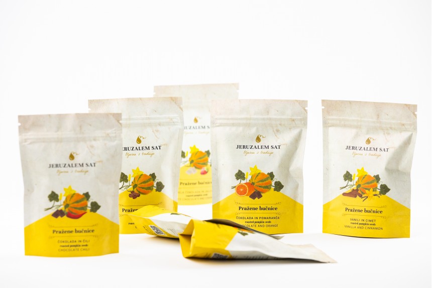 Geröstete Kürbiskerne, süß mit Geschmack 100 g