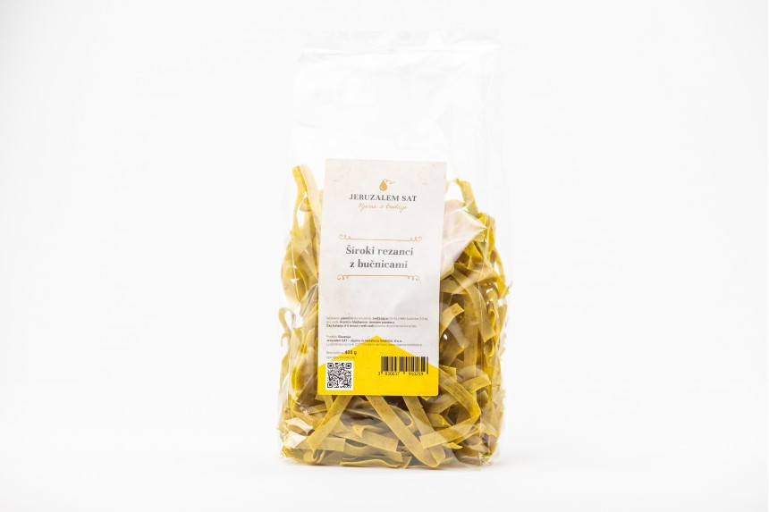 Breite Bandnudeln mit Kürbiskernen 500 g