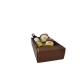 Geschenkpaket mit Likör